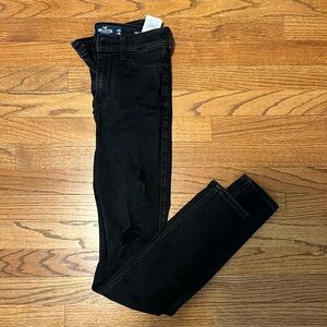 hollister ripped jeans